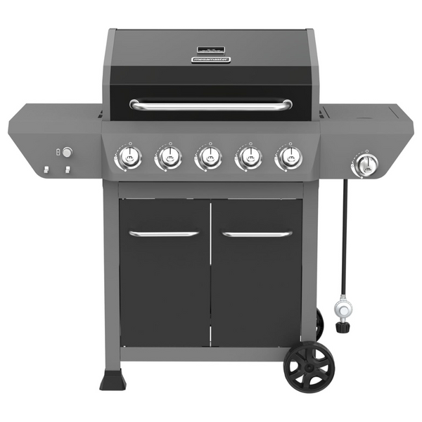 Megamaster 5-Burner Propane Gas Grill With Side Burner