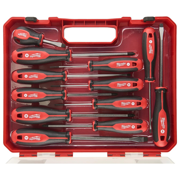 12-Piece Milwaukee Tri-Lobe Screwdrivers Set