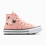 Converse Big Kids Chuck Taylor All Star EVA Lift Butterflies High Top Shoes