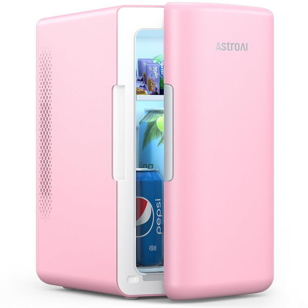 AstroAI Portable 8 Cans Makeup Skincare Mini Fridge