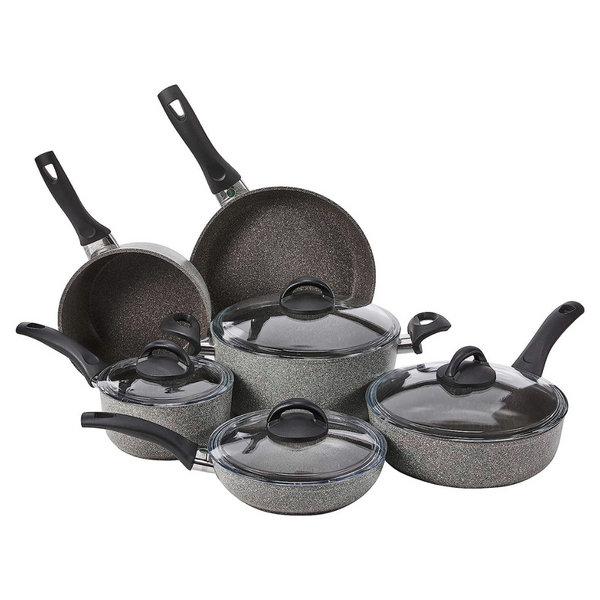 Ballarini Parma By Henckels 10-Piece Nonstick Pots And Pans Set