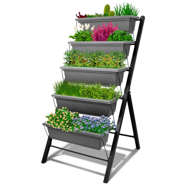 5 Tier 4Ft Vertical Raised Garden Bed