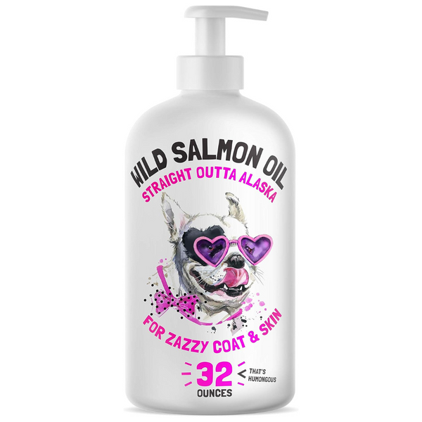 Legitpet 32Oz Wild Alaskan Salmon Oil For Dogs & Cats