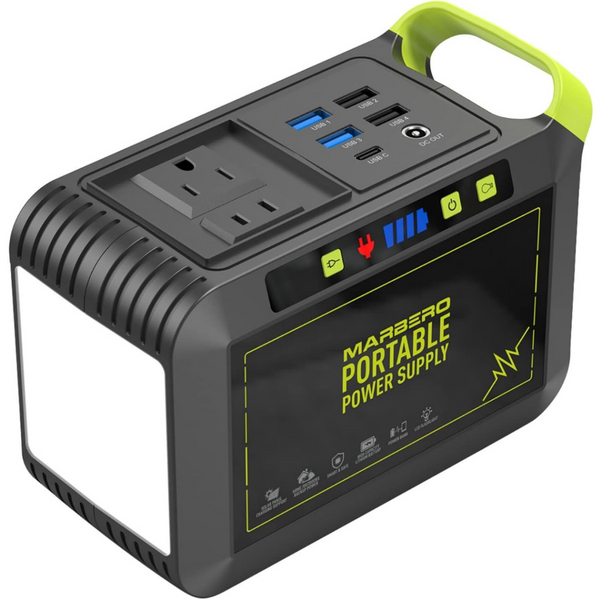 Marbero Portable 88wh Power Station With 24000mah Battery