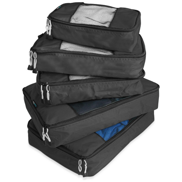 5-Pack TravelWise Luggage Packing Organization Cubes