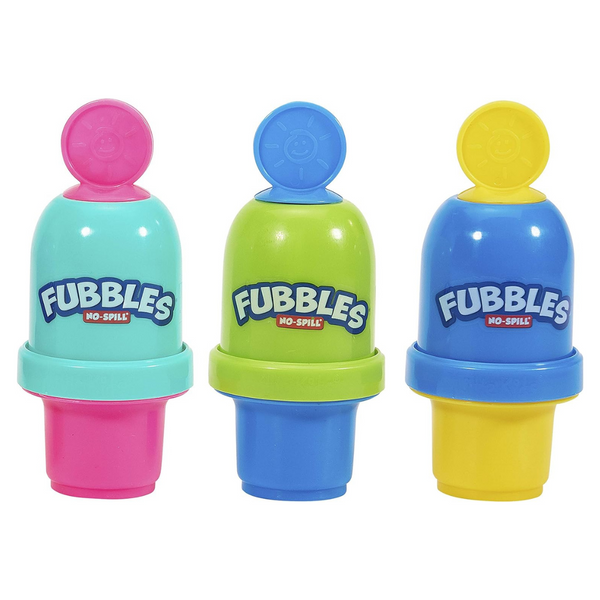 3-Pack Little Kids No-Spill Fubbles Bubble Tumbler