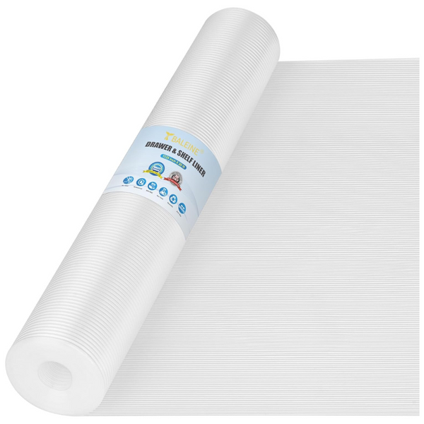 Non-Slip Washable BPA Free Cabinet Shelf Liner (240"L x 17.25"W)