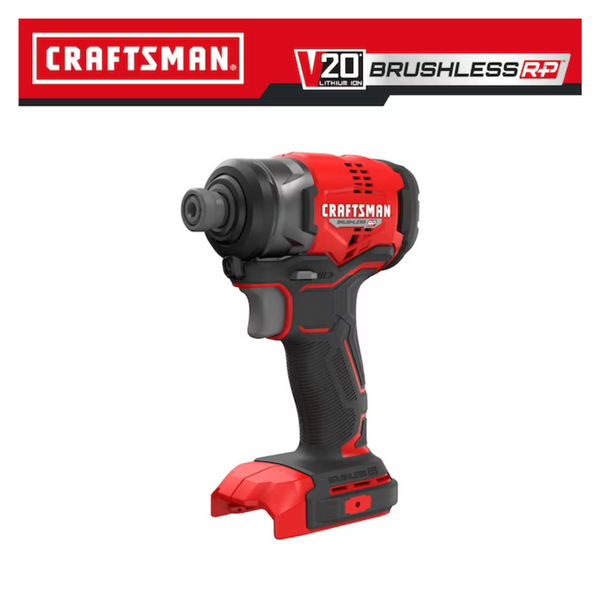 Craftsman V20 RP 20-volt Max 1/4-in Brushless Cordless Impact Driver