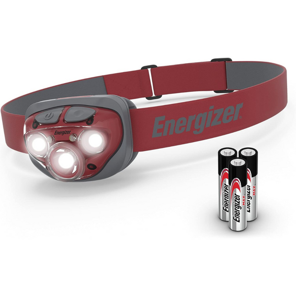 Energizer Rust Red LED Headlamp With Digital Focus
