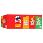 18-Count Pringles Snack Stacks Potato Crisps Chips 12.9 Oz