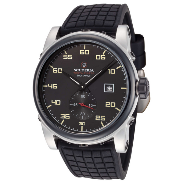 CT Scuderia Men's CT-245-P Testa Piatta 42mm Automatic Watch