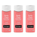 3-Pack Neutrogena Body Clear Acne Treatment Body Wash (8.5 Fl. Oz)