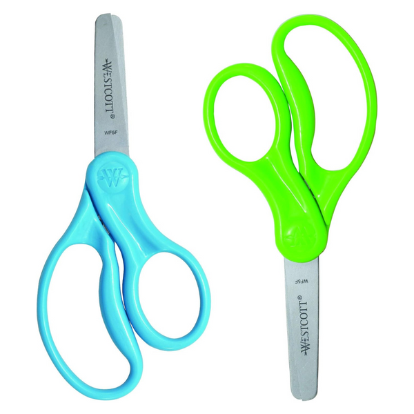 2-Pack Westcott 5" Kids' Scissors With Blunt Tip