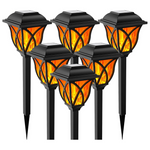 6-Pack Solar LED Path Light