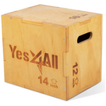 Yes4All 3 In 1 Wooden Plyo Box