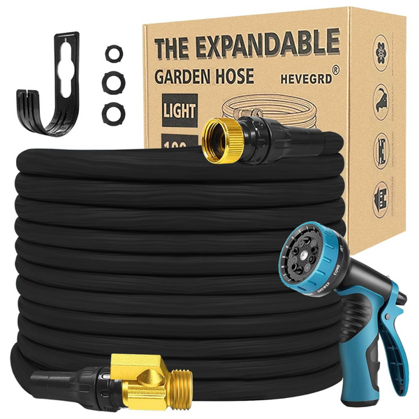 Hevegrd 100ft Expandable Garden Hose