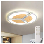 Tozing 16" Dimmable Integrated LED Modern Ceiling Light With Remote