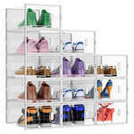 12-Pack Baleine X-Large Stackable Shoe Storage Box