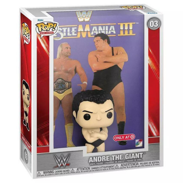 Funko POP! WWE Cover Hulk Vs Andre: Andre The Giant Vinyl Figure