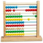 Melissa & Doug Abacus – Classic Wooden Educational Counting Toy