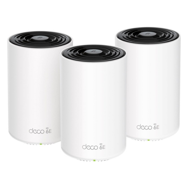 3-Pack TP-Link Deco AXE5400 Tri-Band WiFi 6E Mesh System