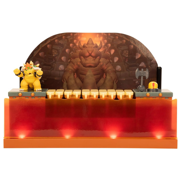 Super Mario Nintendo Super Mario Deluxe Bowser Battle Playset