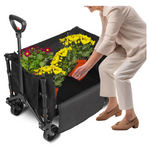 Funhorun Heavy Duty Collapsible Wagon Carts