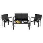 4-Piece Greesum Patio Outdoor Conversation Sets