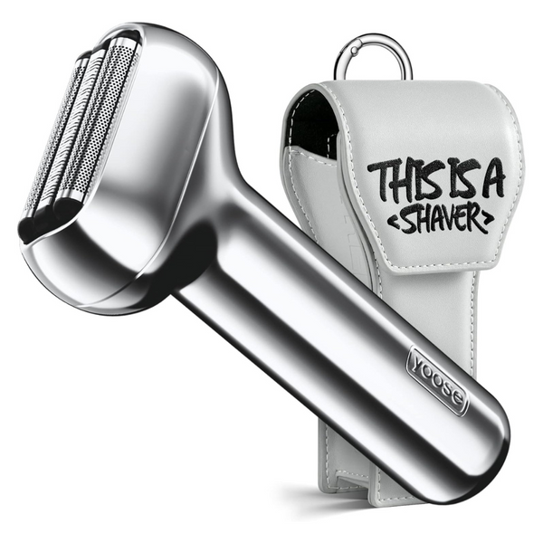 Cordless Mini Portable Alloy Electric Razor For Men