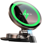 Lisen For Magsafe 15w Fast Charging Car Mount Charger