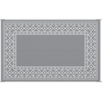 5ft x 8ft Waterproof Reversible Plastic Straw Outdoor Rug (Various)