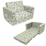 Children's 2 In 1 Convertible Sofa To Lounger