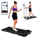 DBT 220lb Capacity Walking Pad Under Desk 2.25HP Portable Treadmill