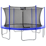 Upper Bounce 16 Ft. Trampoline And Enclosure Set With Easy Assemble
