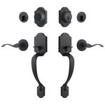 Natsukage Heavy Duty Double Front Door Handle Set