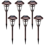 6 Pack LED Decorative Bright Solar Outdoor Lights