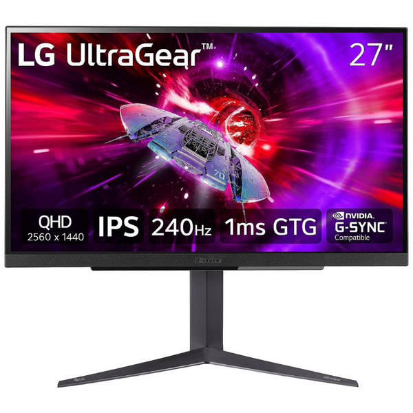 LG UltraGear 27GR83Q-B 27" WQHD IPS LED Gaming Monitor