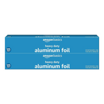 2-Pack Amazon Basics Heavy Duty Aluminum Foil, 125 Sq Ft