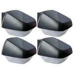 4-Pack Soslina Waterproof LED Solar Fence Lights