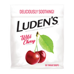 90-Count Luden's Wild Cherry Throat Drops