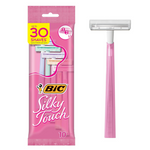 10-Count BIC Silky Touch Women's Disposable Razors With 2 Blades
