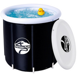 Portable 108Gl. Ice Bath Tub W/ Cover