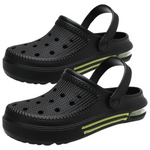 2-Pairs Unisex Slip-On Arch Support Garden Clogs Shoes