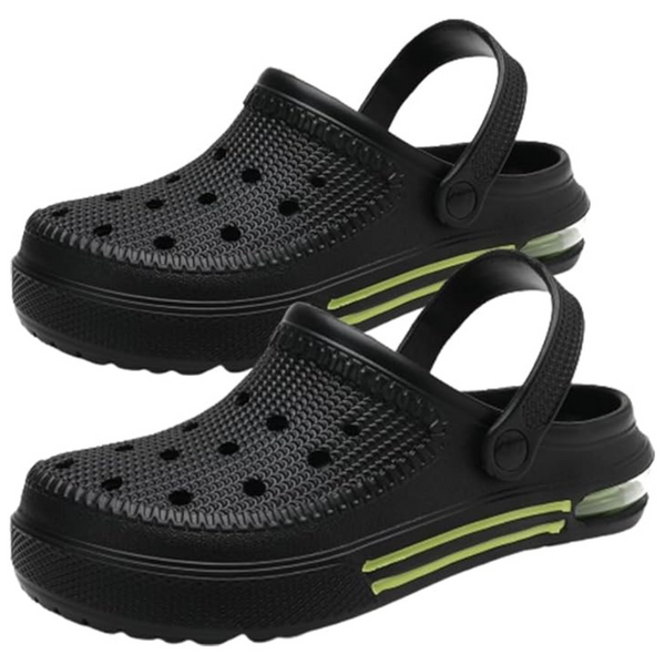 2-Pairs Unisex Slip-On Arch Support Garden Clogs Shoes
