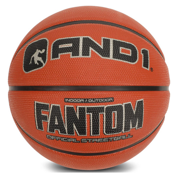 AND1 Official Regulation Fantom Rubber Basketball