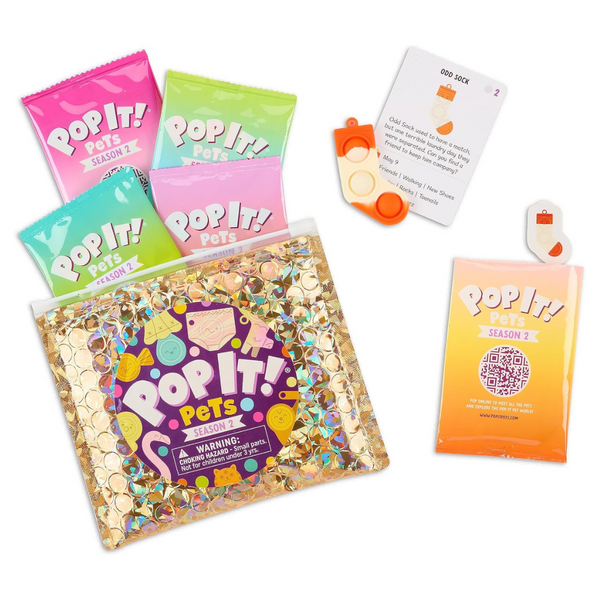 Pop It! Pets Season 2 The Ultimate Sensory Fidget Toy