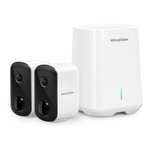 2-Pack LaView 2K IP66 Wireless Outdoor Security Cameras