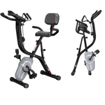 Pooboo Multi-functional Magnetic Resistance Folding Exercise Bike