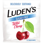 75-Count Luden's Sugar-Free Wild Cherry Throat Drops