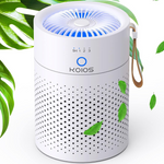 H13 True Hepa Filter Air Purifier With USB Cable, Night Light & Timer